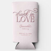 Dronken van Liefde Champagne Toren Roze Bacheloret (Voorkant)