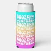 Dronken Verward Retro Lettering Regenboog Gradiënt (Seltzer Voorkant)