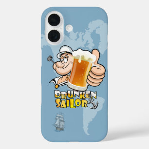 Dronken Zeeman iPhone 16 Hoesje