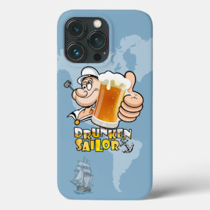 Dronken Zeeman iPhone 13 Pro Hoesje