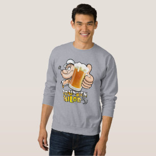 Dronken Zeeman Heren T-shirt met lange mouwen