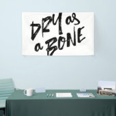 Droog als bottelingen spandoek (Beurs)