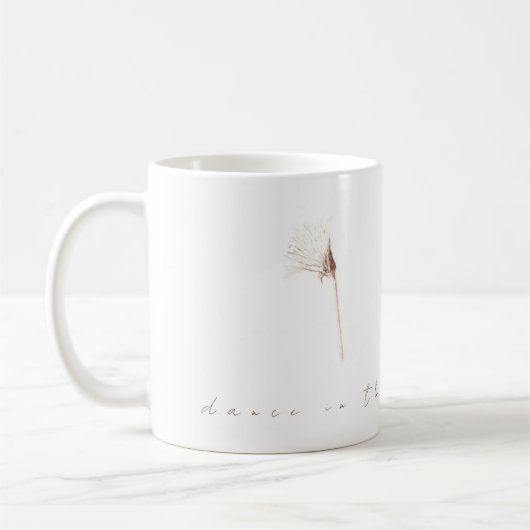 Droog-andelioninkttekenkoffie-mok Koffiemok (Links)