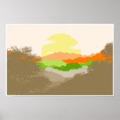 Droog bos poster (Voorkant)