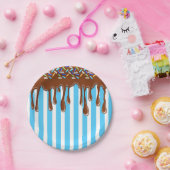 Droog chocolade met Bord van sproeinevel (Feest)