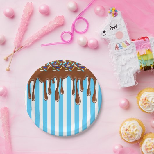 Droog chocolade met Bord van sproeinevel (Feest)