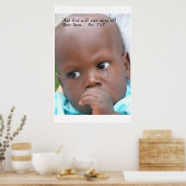 Droog die tranen. poster (Keuken)