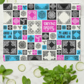 Droog gerechten om een slechter jobpatroon te voor theedoek (Gevouwen)