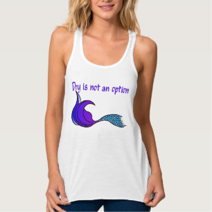 Droog is geen optioneel reservoir of T-shirt