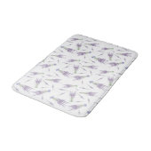 Droog lavender Flower Bundles Patroon Badmat (Gekanteld)