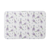 Droog lavender Flower Bundles Patroon Badmat (Voorkant)