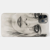 Droog meisje - Tekenen in potlood Case-Mate iPhone Case (Achterkant (horizontaal))