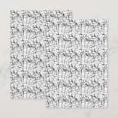 droog ontwerp 15 RSVP kaartje (Voorkant / Achterkant)