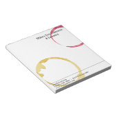 Droog reinigen en wasbedekking is geen misdaad notitieblok (Schuin)