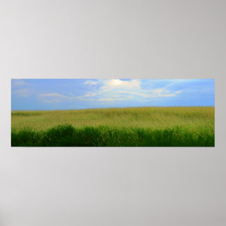 Droog Storm op Oklahoma Grasslands I (kleursatur) Poster