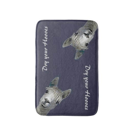 Droog uw handschoenen - Alpaca Badmat (Voorkant Verticaal)