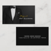 DROOG VISITEKAARTJE VOOR HET SCHOONEN (Voorkant / Achterkant)