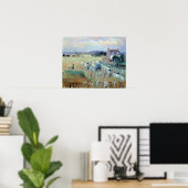Droog wasgoed door Berthe Morisot Poster (Thuiskantoor)