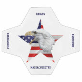 Droogbald Eagle, de Amerikaanse vlag, Star Voetbal (Enkel)