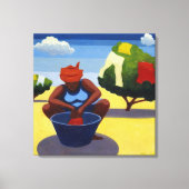 Droogdag 2007 canvas afdruk (Voorkant)