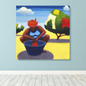 Droogdag 2007 canvas afdruk (Insitu (Houten vloer))