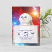 Droogkat in de ruimte kaart (Staand voorkant)