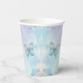 Droom Betoverd om je vlinder te ontmoeten Papieren Bekers (Rechts)