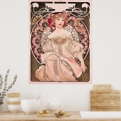 Droom by Alphonse Mucha Poster (Keuken)