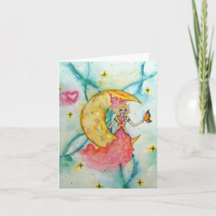 Droom een kleine droom Notecard Kaart