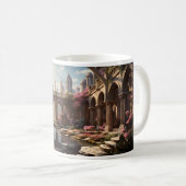 Droom en bloementuin koffiemok (Voorkant rechts)