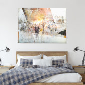 Droom en realiteit canvas afdruk (Insitu (Slaapkamer))