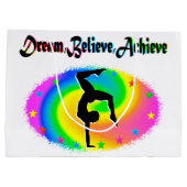 DROOM, GELOOF EN BEREIK GYMNASTISCHE DREAMS LARGE CADEAUZAKJE (Achterkant)