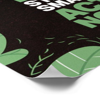 Droom groot. Begin klein. Nu handelen Poster