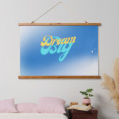 Droom Groot blauw Hangend Wandkleed (Slaapkamer)
