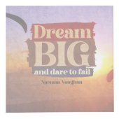 Droom groot en durf te falen kubus (Rechts)