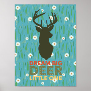 Droom Groot Klein Hert Poster