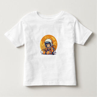 Droom groot, kleine astronaut kinder shirts