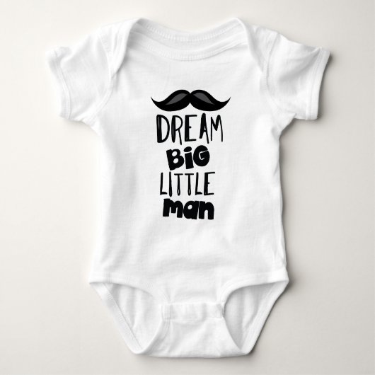 Droom groot kleine man romper (Voorkant)
