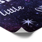 Droom GROOT kleintje  Poster (Hoek)