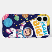 Droom groot met een kindastronaut Case-Mate iPhone case (Achterkant (horizontaal))