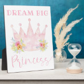 Droom groot prinsessenkamer bord fotoplaat (Zijkant)