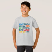Droom groot t-shirt (Voorkant volledig)