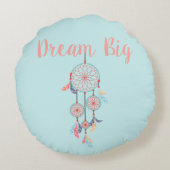 Droom Grote Dreamcatcher Bohemian Dream Catcher Rond Kussen (Achterkant)