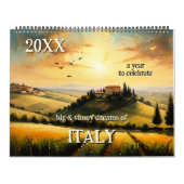 Droom Grote Italiaanse Kunst Kalender (Hoes)