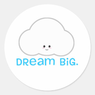 Droom Grote Schattigee Kawaii Sticker Cloud