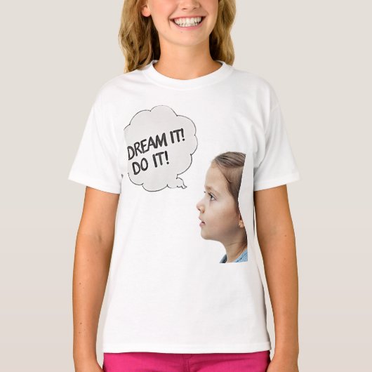 droom het! t-shirt (Voorkant)
