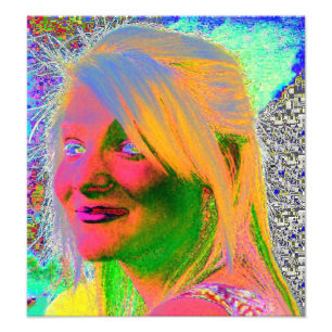Droom in kleur foto afdruk