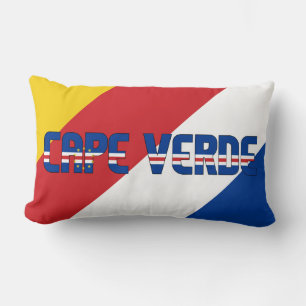 Droom in kleur met de Kaapverdische vlag Kussen