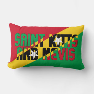 Droom in kleur met de Saint Kitts en Nevis Kussen