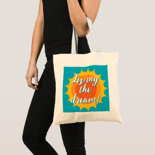 Droom leven zonnige tas voor vrouwen